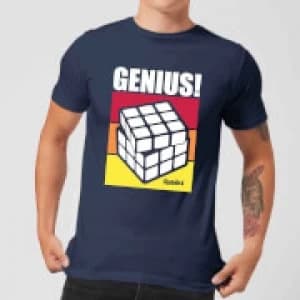 Rubik's Genius Mens T-Shirt - Navy - L