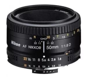 AF 50mm f/1.8D Lens