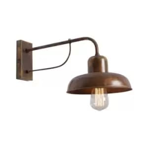 Larissa Lighting - Larissa Anarita Sconce Dome Wall Lamp Brass Rusty Bronze