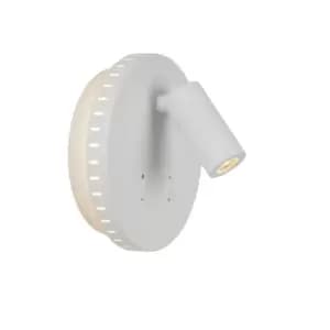 Bentjer Modern Reading Wall Light - Ø14cm - LED - 1x11W 3000K - White