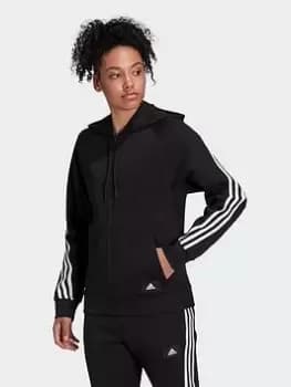 Adidas Sportswear Future Icons 3-Stripes Hooded Track Top - Black