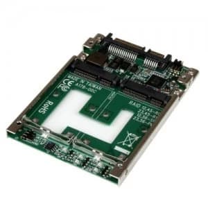 Dual mSATA SSD to 2.5 SATA RAID Adapter
