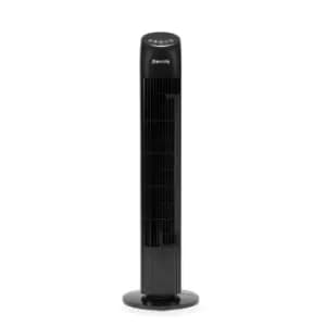Devola 33" Tower Fan Black With Remote - DV33TFB