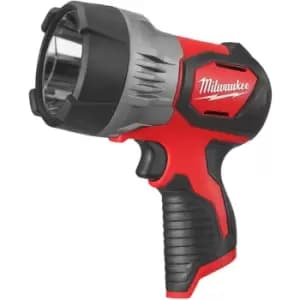 Milwaukee M12SLED-0 LED Spot Light Body Only Rubber