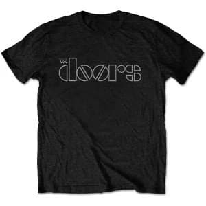 The Doors - Logo Mens Large T-Shirt - Black