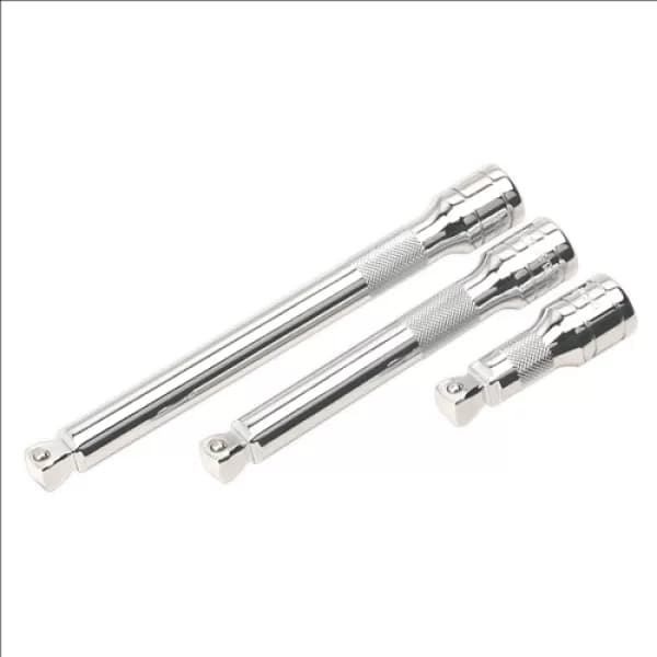 Genuine SEALEY AK764 Wobble/Rigid Extension Bar Set 3pc 1/2Sq Drive