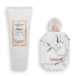 Makeup Revolution Timeless Eau de Toilette & Body Lotion Gift Set