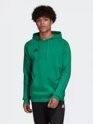 adidas Core 18 Hoodie, Green Size M Men