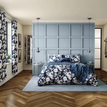 Lilium Cover Set - Double - Indigo