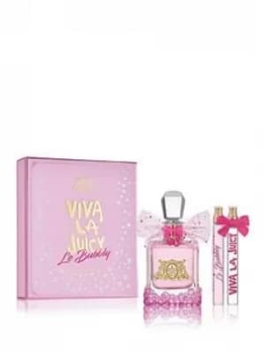 Juicy Couture Viva La Juicy Le Bubbly Eau de Parfum Gift Set For Her 3 Pieces