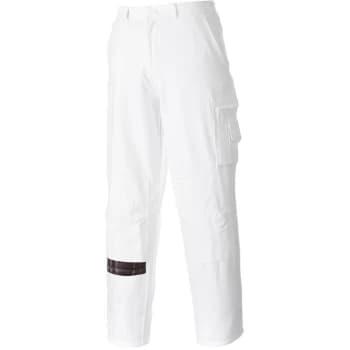 Portwest - S817WHRM - sz M Painters Trouser - White