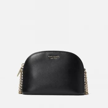 Kate Spade New York Womens Spencer Small Dome Crossbody Bag - Black