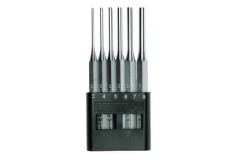 Teng Tools PPS06 6pc Parrallel Pin Punch Set (3, 4, 5, 6, 7, & 8mm x 150mm)