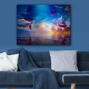 1166868406_70100 Multicolor Decorative Canvas Painting