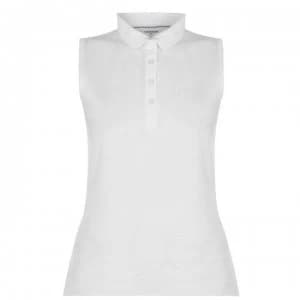 Calvin Klein Golf Cotton Polo Shirt - White