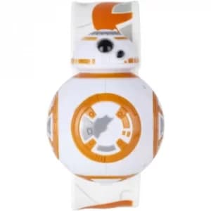 Childrens Star Wars BB8 Digital Flip Silicone Slap Watch