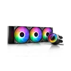 DeepCool Castle 360 RGB V2 Processor All-in-One liquid cooler 12cm Black