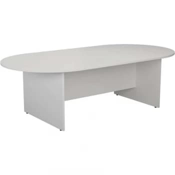 1800MM Oval Meeting Table - White