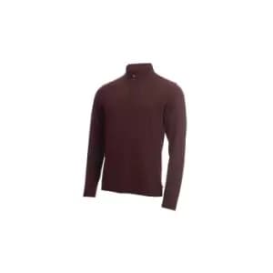 Calvin Klein NEWPORT HALF ZIP - BLACKBER - L