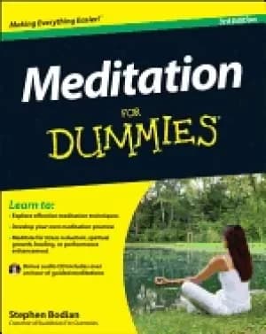 meditation for dummies with audio cd