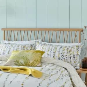 Clarissa Hulse String of Beads Kingsize Duvet Cover Set, Turmeric