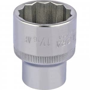 Elora 1/2" Drive Bi Hexagon Socket Imperial 1/2" 1" 1/16"