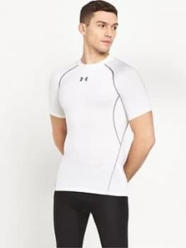 Urban Armor Gear Heatgear Short Sleeve Tee, White, Size 2XL, Men