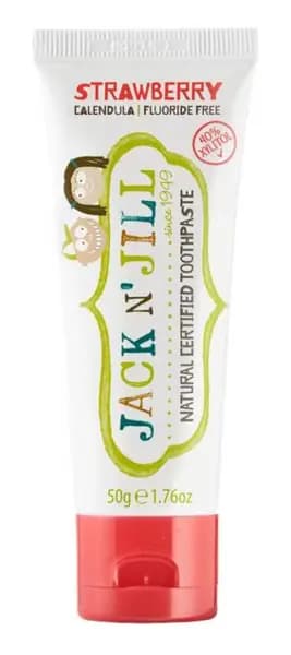 Jack N Jill Natural Strawberry Toothpaste 50g