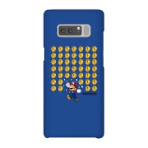 Nintendo Super Mario Coin Drop Phone Case - Samsung Note 8 - Snap Case - Gloss