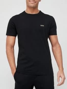 Hugo Boss Straight Logo T-Shirt Black/Gold Size 2XL Men