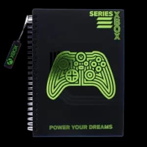 Xbox A5 notebook with dangler and foil for Merchandise