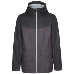 Trespass Mens Major Waterproof Jacket (3XL) (Dark Grey)
