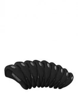 Eze Golf Iron Covers 10Pcs - 4-Sw + Gw - Black