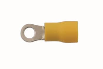 Yellow Ring Terminal 13.0mm Pk 100 Connect 30222