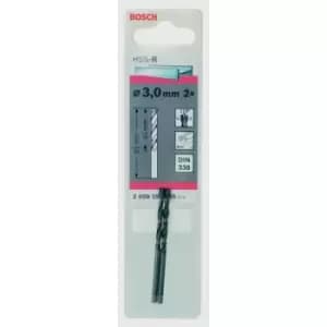 Bosch HSS Twist Point TEQ Drill Bit 2mm Pack 2
