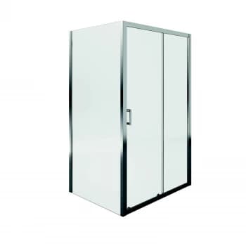 Aqualux Sliding Door Shower Enclosure - 1200 x 900mm
