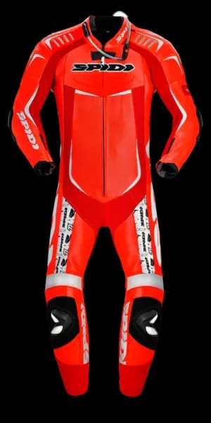 Spidi Track Replica Evo Red White 1 Piece Size 46