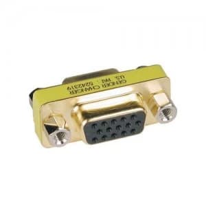 Tripp Lite Compact Slimline Vga Video Coupler Gender Changer Hd15