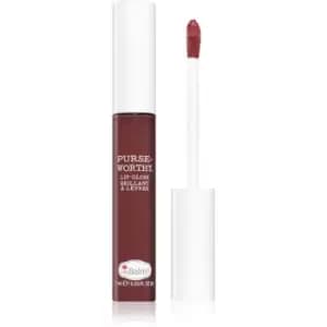 theBalm Purseworthy hydrating lip gloss with shea butter shade Mini 7 ml