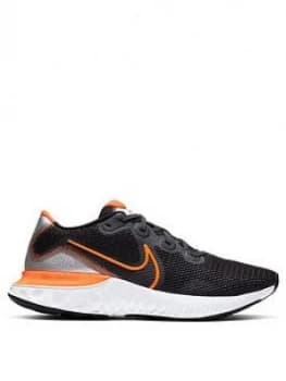 Nike Renew Run - Black/Orange