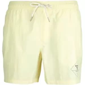 Barbour Beacon Logo Swim Shorts - Yellow
