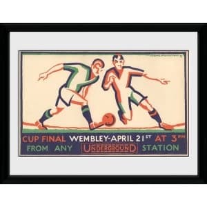 Transport For London Wembley 12" x 16" Framed Collector Print