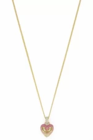 Juicy Couture Jewellery Iconic Gradient Pave Heart Necklace JEWEL WJW700-654