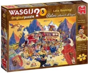 Jumbo Wasgij 5 Late Booking Retro Original - 1000 Piece Jigsaw