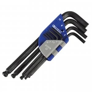 Expert by Facom 9 Piece Long Ball End Hexagon Allen Key Set