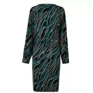 Biba BIBA Batwing Jersey Midi Dress - Blue