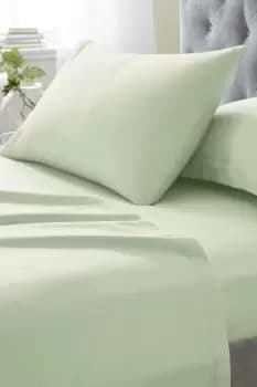 200 Thread Count Cotton Percale Extra Deep Fitted Sheet