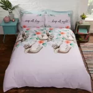 Sloths Duvet Set - Double