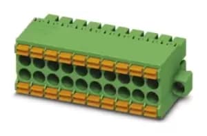 Phoenix Contact DFMC 1.5/ 9-STF-3.5 18-pin Pluggable Terminal Block, 3.5mm Pitch 2 Rows