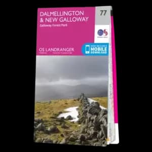 Map of Dalmellington & New Galloway